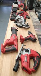 Hecht, set 20v accumachines, 9x machine 6x accu, als nieuw., Ophalen, Zo goed als nieuw