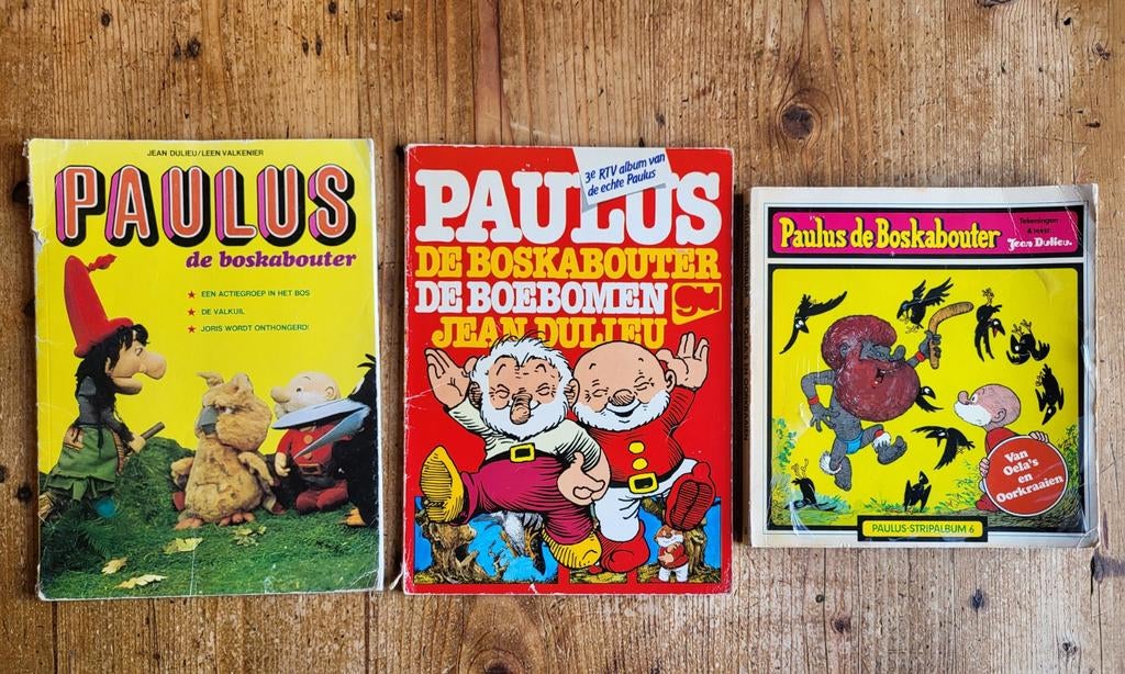 Paulus de Boskabouter - Jean Dulieu - 9 albums, Ophalen of Verzenden