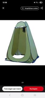 Douche/Omkleed Tent met douche bak, Caravans en Kamperen, Tenten, Ophalen, Nieuw