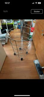 Mooie metalen mand., Ophalen, Zo goed als nieuw