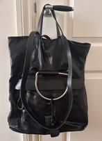 A.S.98 Leren Tas L, Ophalen of Verzenden, Zo goed als nieuw, Zwart, Overige typen