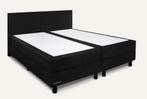 Wehkamp Home boxspring Larvik (140x200 cm), Ophalen, Gebruikt, Zwart, Past in alle stijlen