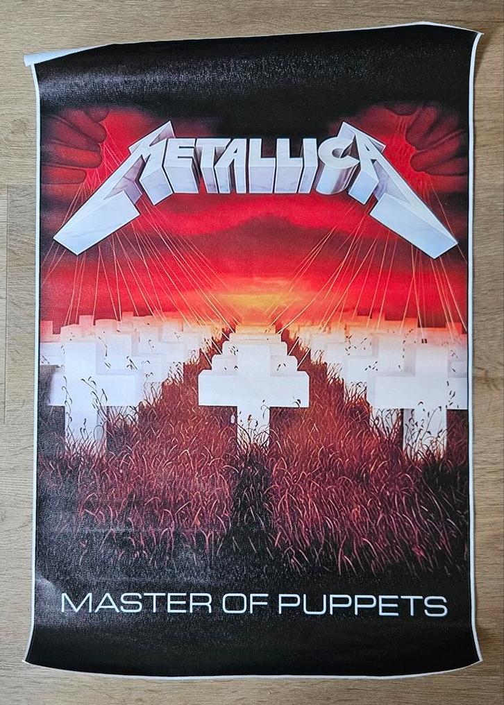 Mooie canvas poster Metallica Puppets, 40 x 60 cm, nieuw, Verzamelen, Posters, Nieuw, Film en Tv, Ophalen of Verzenden