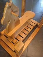 Houten schommelpaard, Verzenden, Zo goed als nieuw