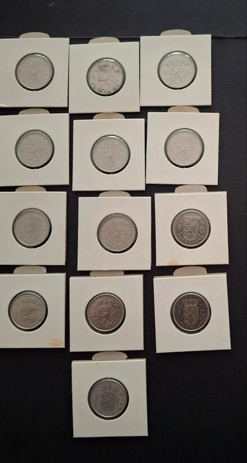 Guldens Juliana 1968 t/m 1980. (13stuks) beschikbaar voor biedingen