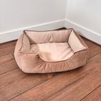 NIEUW Velvet Hondenmand Beige, Ophalen of Verzenden, Nieuw