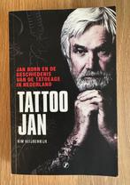 Tattoo Jan + handgeschilderde kruik - Delfts Blauw, Ophalen of Verzenden, Zo goed als nieuw