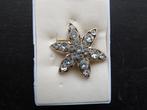 oude broche met strass steentjes, Ophalen of Verzenden, Dames