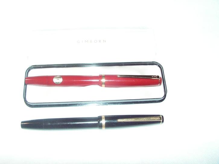 Vulpennen Gimborn (NED 1959), Verzamelen, Pennenverzamelingen, Balpen, Overige merken, Met doosje, Ophalen of Verzenden