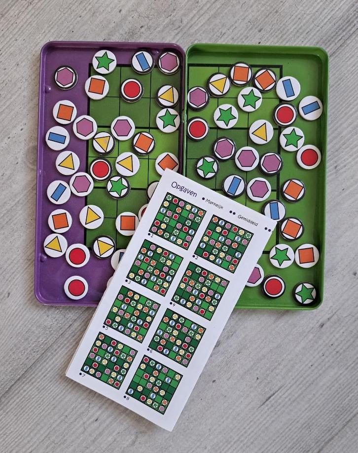 Figuren Sudoku - magnetisch, Hobby en Vrije tijd, Denksport en Puzzels, Zo goed als nieuw, Overige typen, Ophalen of Verzenden