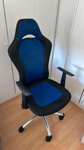 Gaming bureaustoel blauw beschikbaar voor biedingen