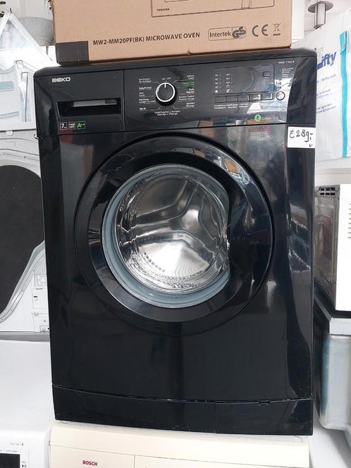 Beko wasmachine zwartkleurig, Huis en Inrichting, Keuken | Keukenbenodigdheden, Zo goed als nieuw, Ophalen of Verzenden