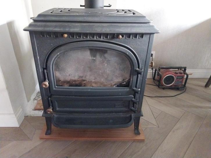Gietijzen Houtkachel  luxe saey 92, Huis en Inrichting, Kachels, Gebruikt, Vrijstaand, Houtkachel, Hout, Ophalen