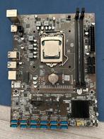 BTC B250C Moederbord met I3-7100 CPU, Computers en Software, Moederborden, Ophalen of Verzenden, Gebruikt, Intel, DDR4