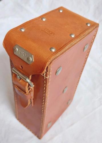 Lips geld kluis money box kluisje / slot leer en metaal  beschikbaar voor biedingen