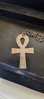 Vintage  ketting  Ankh, Egyptisch kruis., Sieraden, Tassen en Uiterlijk, Ophalen of Verzenden, Zo goed als nieuw