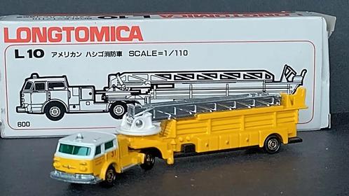 American La France Fire 1:110 Tomica longtomica L10 Pol, Hobby en Vrije tijd, Modelauto's | Overige schalen, Zo goed als nieuw