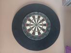 Dartbord, beschermingsring,scorebord en pijlen, Ophalen of Verzenden, Gebruikt, Dartbord