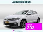 Volkswagen Polo 1.6 TDI HIGHLINE BUSINESS R DSG7 | Uniek! |, Auto's, Automaat, Leder en Stof, Wit, Origineel Nederlands