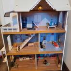 Poppenhuis 82cm bij 68cm bij 32cm, Ophalen, Gebruikt