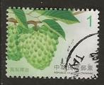 Taiwan 5, vrucht, Verzenden, Gestempeld, Oost-Azië