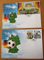 Joegoslavië, FDC's serie en blokje WK Voetbal 2006, Verzenden, Gestempeld, Sport