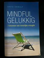 David Dewulf - Mindful gelukkig, Gelezen, Ophalen of Verzenden, Ontwikkelingspsychologie, David Dewulf