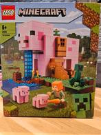 ĹEGO Minecraft The Pig House 21170, Ophalen of Verzenden, Zo goed als nieuw