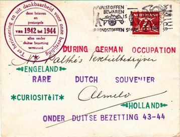 VAN 1942 TOT 1944 ALLES ONDER DUITSE BEZETTING beschikbaar voor biedingen
