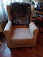 Oor fauteuil, Huis en Inrichting, Fauteuils, Ophalen, Hout, Minder dan 75 cm, Oor fauteuil