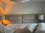 hoofbord bed van SERTA, Ophalen, Beige, Tweepersoons, Zo goed als nieuw
