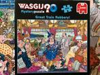 Wasgij? Mysterypuzzle 9 Great Train Robbery, Ophalen of Verzenden, 500 t/m 1500 stukjes, Gebruikt, Legpuzzel