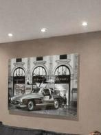 Super mooie glasschilderij 110x160 cm, Ophalen, Zo goed als nieuw, Schilderij, 75 cm of meer