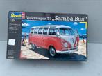 Volkswagen T1 samba bus, revell 1/24, Hobby en Vrije tijd, Modelbouw | Auto's en Voertuigen, Revell, Gebruikt, Ophalen of Verzenden