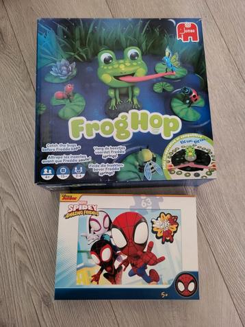 Spellen en Puzzels - Frog Hop, Spidey, Paw Patrol beschikbaar voor biedingen