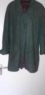 Dames leren jas groen, Ophalen of Verzenden, Zo goed als nieuw, Maat 42/44 (L), Groen