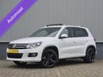 Vw Tiguan 2.0 TSI R-Line/4Motion/Camera/Leer/Pano/19´´/211, Auto's, Volkswagen, Automaat, Gebruikt, 4 cilinders, Wit