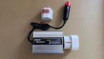 Power Inverter 12V naar 230V 200W, Ophalen of Verzenden, Nieuw