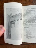 WO2 Korea handleiding Colt .45 pistool gebruik onderhoud, Amerika, Verzenden, Boek of Tijdschrift, Landmacht