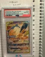 PSA 10 Eevee & Snorlax GX - Japanse Promo, Hobby en Vrije tijd, Verzamelkaartspellen | Pokémon, Ophalen of Verzenden, Zo goed als nieuw