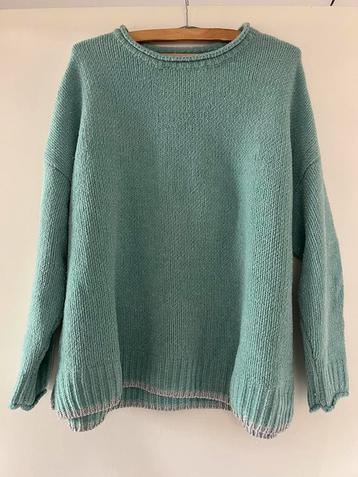 Heerlijke zachte mintgroene dames sweater | Maat XL beschikbaar voor biedingen