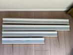 Trippevals verduisterend plissegordijn 60cm en 80cm, Huis en Inrichting, Gebruikt, Wit, Minder dan 100 cm, 50 tot 100 cm