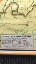 Oude Schoolplaat, Antiek en Kunst, Antiek | Schoolplaten, Ophalen, Aardrijkskunde