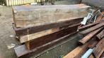 Eike balken +- 206 cm, Tuin en Terras, Ophalen, Gebruikt, 180 tot 250 cm, Balken