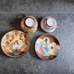 Vintage Japans of Chinees Theeservies - 4 Delig, Antiek en Kunst, Antiek | Keramiek en Aardewerk, Ophalen of Verzenden