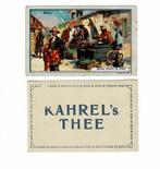 Oud reclame plaatjes van "KAHREL", Verzenden, Zo goed als nieuw, Overige typen