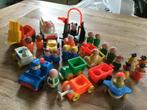 Fisher price  poppetjes/voertuigen. vintage., Ophalen of Verzenden, Gebruikt, Speelset