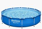 Zwembad 366 x 366 inclusief attributen, Ophalen, Gebruikt, Minder dan 80 cm, Rond