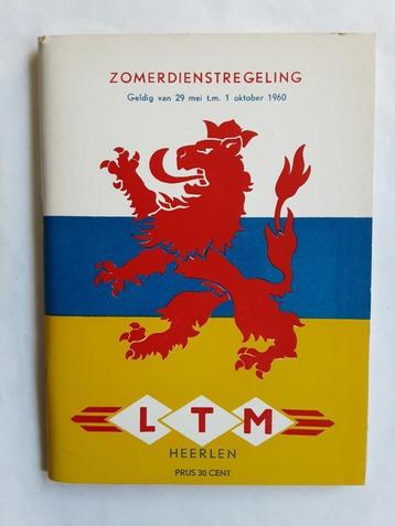 LTM - HEERLEN ZOMERDIENSTREGELING 29 MEI 1960 beschikbaar voor biedingen