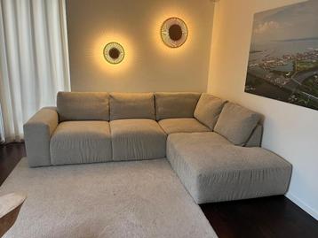 Living Life Sofa met Ottoman ca. 330B/230D CM beschikbaar voor biedingen